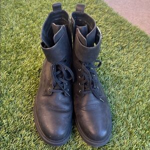 CLARKS ORINOCO2 LACE Boots Black Women’s Size 8